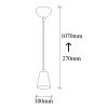 Industrial Wall Lamp, Black & Vintage, 17 x 25 cm, Height 36 cm | Metal Body, E27 Socket Max 40W | Stylish Lighting for Modern Spaces