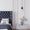 Industrial Wall Lamp, Black & Vintage, 17 x 25 cm, Height 36 cm | Metal Body, E27 Socket Max 40W | Stylish Lighting for Modern Spaces