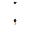 Industrial Wall Lamp, Black & Vintage, 17 x 25 cm, Height 36 cm | Metal Body, E27 Socket Max 40W | Stylish Lighting for Modern Spaces