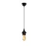 Industrial Wall Lamp, Black & Vintage, 17 x 25 cm, Height 36 cm | Metal Body, E27 Socket Max 40W | Stylish Lighting for Modern Spaces