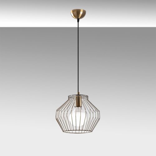 Opviq, 584TTM1420, Industrial wall lamp, black and vintage, 17 x 25 cm, height 36 cm | Metal housing, E27 Socket Max 40W | Stylish lighting for modern spaces