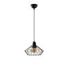 Industrial Wall Lamp, Black & Vintage, 17 x 25 cm, Height 36 cm | Metal Body, E27 Socket Max 40W | Stylish Lighting for Modern Spaces
