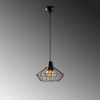 Industrial Wall Lamp, Black & Vintage, 17 x 25 cm, Height 36 cm | Metal Body, E27 Socket Max 40W | Stylish Lighting for Modern Spaces