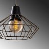 Industrial Wall Lamp, Black & Vintage, 17 x 25 cm, Height 36 cm | Metal Body, E27 Socket Max 40W | Stylish Lighting for Modern Spaces