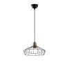 Industrial Wall Lamp, Black & Vintage, 17 x 25 cm, Height 36 cm | Metal Body, E27 Socket Max 40W | Stylish Lighting for Modern Spaces