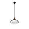 Industrial Wall Lamp, Black & Vintage, 17 x 25 cm, Height 36 cm | Metal Body, E27 Socket Max 40W | Stylish Lighting for Modern Spaces