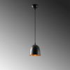 Industrial Wall Lamp, Black & Vintage, 17 x 25 cm, Height 36 cm | Metal Body, E27 Socket Max 40W | Stylish Lighting for Modern Spaces