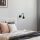 Industrial Wall Lamp, Black & Vintage, 17 x 25 cm, Height 36 cm | Metal Body, E27 Socket Max 40W | Stylish Lighting for Modern Spaces
