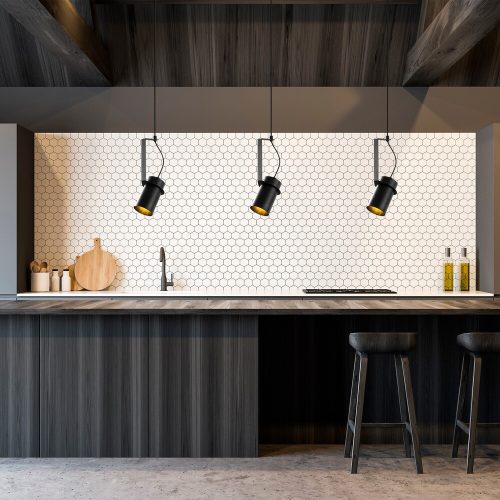 Industrial Wall Lamp, Black & Vintage, 17 x 25 cm, Height 36 cm | Metal Body, E27 Socket Max 40W | Stylish Lighting for Modern Spaces