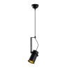 Industrial Wall Lamp, Black & Vintage, 17 x 25 cm, Height 36 cm | Metal Body, E27 Socket Max 40W | Stylish Lighting for Modern Spaces