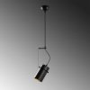 Industrial Wall Lamp, Black & Vintage, 17 x 25 cm, Height 36 cm | Metal Body, E27 Socket Max 40W | Stylish Lighting for Modern Spaces