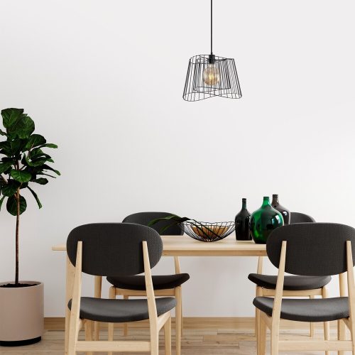 Industrial Wall Lamp, Black & Vintage, 17 x 25 cm, Height 36 cm | Metal Body, E27 Socket Max 40W | Stylish Lighting for Modern Spaces