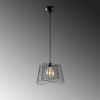 Industrial Wall Lamp, Black & Vintage, 17 x 25 cm, Height 36 cm | Metal Body, E27 Socket Max 40W | Stylish Lighting for Modern Spaces