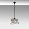 Industrial Wall Lamp, Black & Vintage, 17 x 25 cm, Height 36 cm | Metal Body, E27 Socket Max 40W | Stylish Lighting for Modern Spaces