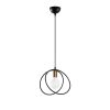 Industrial Wall Lamp, Black & Vintage, 17 x 25 cm, Height 36 cm | Metal Body, E27 Socket Max 40W | Stylish Lighting for Modern Spaces
