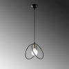 Industrial Wall Lamp, Black & Vintage, 17 x 25 cm, Height 36 cm | Metal Body, E27 Socket Max 40W | Stylish Lighting for Modern Spaces