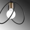 Industrial Wall Lamp, Black & Vintage, 17 x 25 cm, Height 36 cm | Metal Body, E27 Socket Max 40W | Stylish Lighting for Modern Spaces