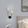 Industrial Wall Lamp, Black & Vintage, 17 x 25 cm, Height 36 cm | Metal Body, E27 Socket Max 40W | Stylish Lighting for Modern Spaces