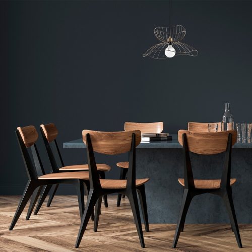 Industrial Wall Lamp, Black & Vintage, 17 x 25 cm, Height 36 cm | Metal Body, E27 Socket Max 40W | Stylish Lighting for Modern Spaces