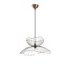 Industrial Wall Lamp, Black & Vintage, 17 x 25 cm, Height 36 cm | Metal Body, E27 Socket Max 40W | Stylish Lighting for Modern Spaces