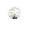 Industrial Wall Lamp, Black & Vintage, 17 x 25 cm, Height 36 cm | Metal Body, E27 Socket Max 40W | Stylish Lighting for Modern Spaces