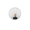 Industrial Wall Lamp, Black & Vintage, 17 x 25 cm, Height 36 cm | Metal Body, E27 Socket Max 40W | Stylish Lighting for Modern Spaces