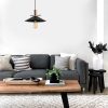 Industrial Wall Lamp, Black & Vintage, 17 x 25 cm, Height 36 cm | Metal Body, E27 Socket Max 40W | Stylish Lighting for Modern Spaces