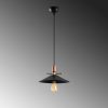 Industrial Wall Lamp, Black & Vintage, 17 x 25 cm, Height 36 cm | Metal Body, E27 Socket Max 40W | Stylish Lighting for Modern Spaces