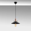 Industrial Wall Lamp, Black & Vintage, 17 x 25 cm, Height 36 cm | Metal Body, E27 Socket Max 40W | Stylish Lighting for Modern Spaces