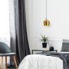 Industrial Wall Lamp, Black & Vintage, 17 x 25 cm, Height 36 cm | Metal Body, E27 Socket Max 40W | Stylish Lighting for Modern Spaces