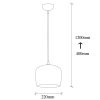 Industrial Wall Lamp, Black & Vintage, 17 x 25 cm, Height 36 cm | Metal Body, E27 Socket Max 40W | Stylish Lighting for Modern Spaces
