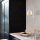 Industrial Scandinavian Chandelier, Black Metal Body, 32 x 32 cm, Height 78 cm, E27 Socket Max 40W, 90 cm Cable | Stylish Lighting for Modern Spaces