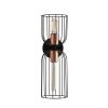 Industrial Wall Lamp, Black & Vintage, 17 x 25 cm, Height 36 cm | Metal Body, E27 Socket Max 40W | Stylish Lighting for Modern Spaces