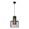 Industrial Wall Lamp, Black & Vintage, 17 x 25 cm, Height 36 cm | Metal Body, E27 Socket Max 40W | Stylish Lighting for Modern Spaces