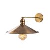 Industrial Wall Lamp, Black & Vintage, 17 x 25 cm, Height 36 cm | Metal Body, E27 Socket Max 40W | Stylish Lighting for Modern Spaces