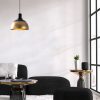 Industrial Wall Lamp, Black & Vintage, 17 x 25 cm, Height 36 cm | Metal Body, E27 Socket Max 40W | Stylish Lighting for Modern Spaces