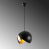 Industrial Wall Lamp, Black & Vintage, 17 x 25 cm, Height 36 cm | Metal Body, E27 Socket Max 40W | Stylish Lighting for Modern Spaces