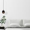 Industrial Wall Lamp, Black & Vintage, 17 x 25 cm, Height 36 cm | Metal Body, E27 Socket Max 40W | Stylish Lighting for Modern Spaces
