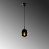 Industrial Wall Lamp, Black & Vintage, 17 x 25 cm, Height 36 cm | Metal Body, E27 Socket Max 40W | Stylish Lighting for Modern Spaces