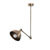 Industrial Wall Lamp, Black & Vintage, 17 x 25 cm, Height 36 cm | Metal Body, E27 Socket Max 40W | Stylish Lighting for Modern Spaces