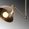 Industrial Wall Lamp, Black & Vintage, 17 x 25 cm, Height 36 cm | Metal Body, E27 Socket Max 40W | Stylish Lighting for Modern Spaces