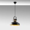 Industrial Wall Lamp, Black & Vintage, 17 x 25 cm, Height 36 cm | Metal Body, E27 Socket Max 40W | Stylish Lighting for Modern Spaces