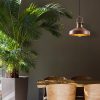Industrial Wall Lamp, Black & Vintage, 17 x 25 cm, Height 36 cm | Metal Body, E27 Socket Max 40W | Stylish Lighting for Modern Spaces