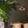 Industrial Wall Lamp, Black & Vintage, 17 x 25 cm, Height 36 cm | Metal Body, E27 Socket Max 40W | Stylish Lighting for Modern Spaces
