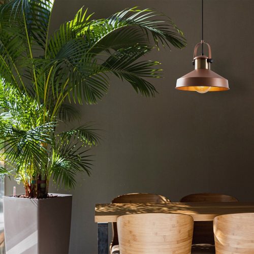 Industrial Wall Lamp, Black & Vintage, 17 x 25 cm, Height 36 cm | Metal Body, E27 Socket Max 40W | Stylish Lighting for Modern Spaces