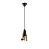 Industrial Wall Lamp, Black & Vintage, 17 x 25 cm, Height 36 cm | Metal Body, E27 Socket Max 40W | Stylish Lighting for Modern Spaces