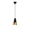 Industrial Wall Lamp, Black & Vintage, 17 x 25 cm, Height 36 cm | Metal Body, E27 Socket Max 40W | Stylish Lighting for Modern Spaces