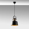 Industrial Wall Lamp, Black & Vintage, 17 x 25 cm, Height 36 cm | Metal Body, E27 Socket Max 40W | Stylish Lighting for Modern Spaces