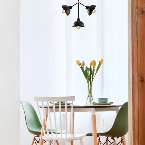 Industrial Wall Lamp, Black & Vintage, 17 x 25 cm, Height 36 cm | Metal Body, E27 Socket Max 40W | Stylish Lighting for Modern Spaces
