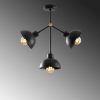 Industrial Wall Lamp, Black & Vintage, 17 x 25 cm, Height 36 cm | Metal Body, E27 Socket Max 40W | Stylish Lighting for Modern Spaces